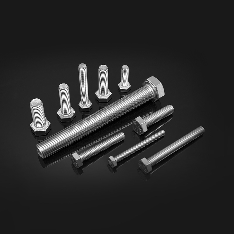 Bulloni a testa esagonale in acciaio inossidabile DIN 933 con filettatura completa