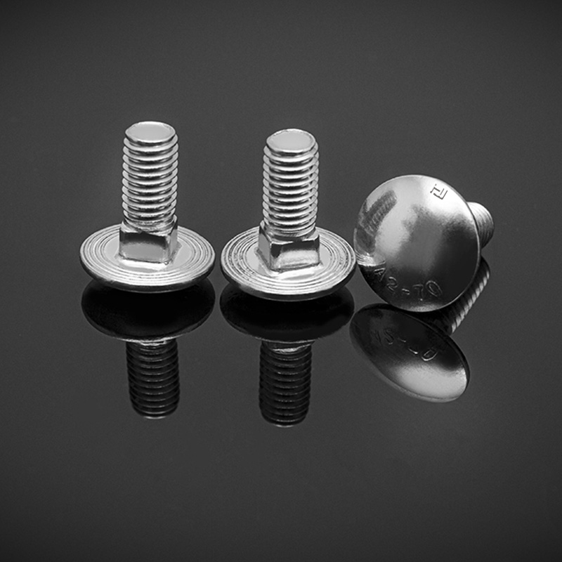 DIN603 Bulloni a testa quadrata con testa a fungo in acciaio inossidabile