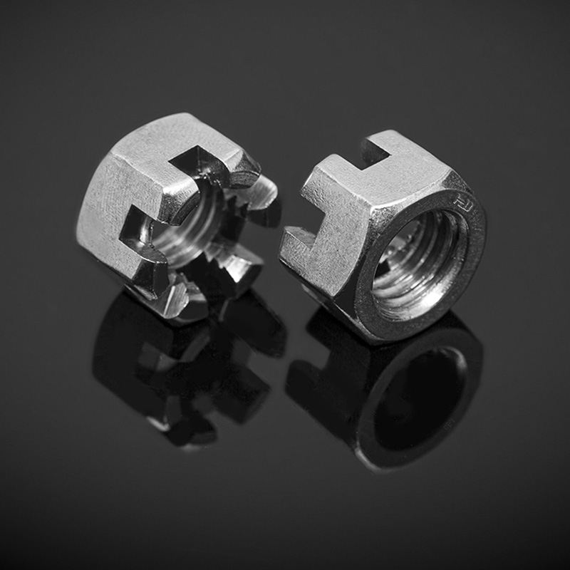 DIN 439 Acciaio inossidabile Dadi esagonali sottili smussati